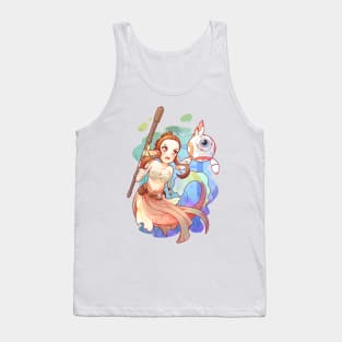 Fanart space mermaid Tank Top